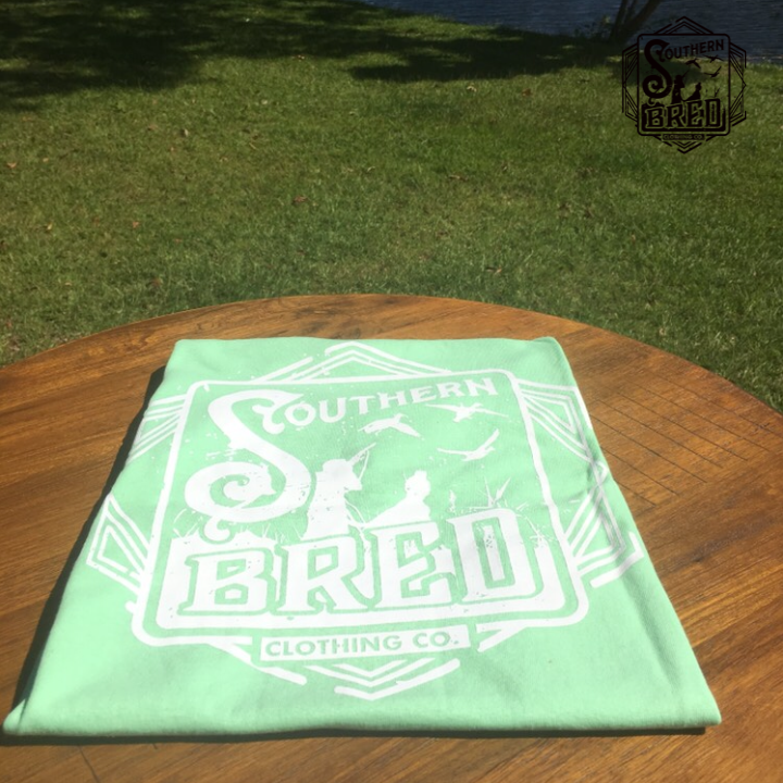 Mint Gun Dog TShirt Southern Bred Clothing Co.