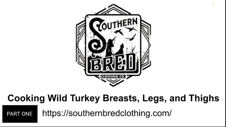Cooking Wild Turkey Breasts, Legs, And Thighs WIth Southern Bred Adventures (Part 1)