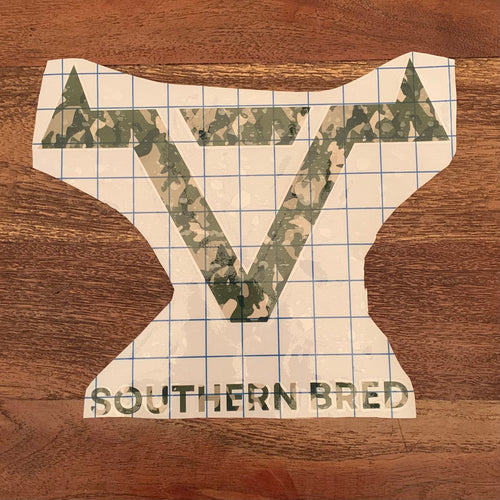 Camo Bull Logo (1 Ft.)