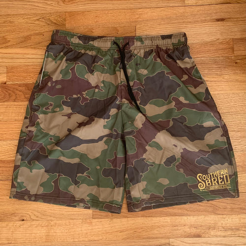 Southern Bred Camo Shorts (With Pockets)