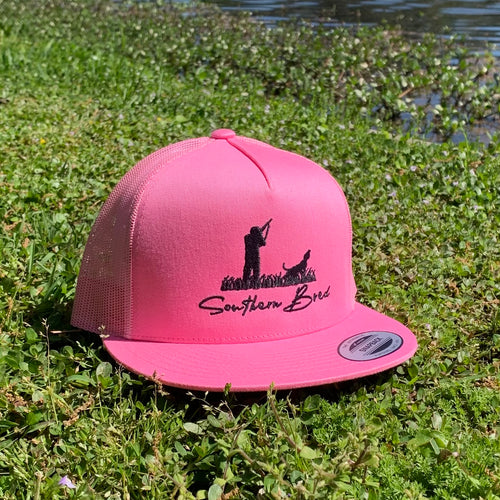 Signature Gun Dog Flat Bill (Pink)