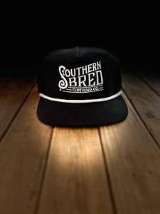 Southern Bred Rope Hat (Snapback Black)