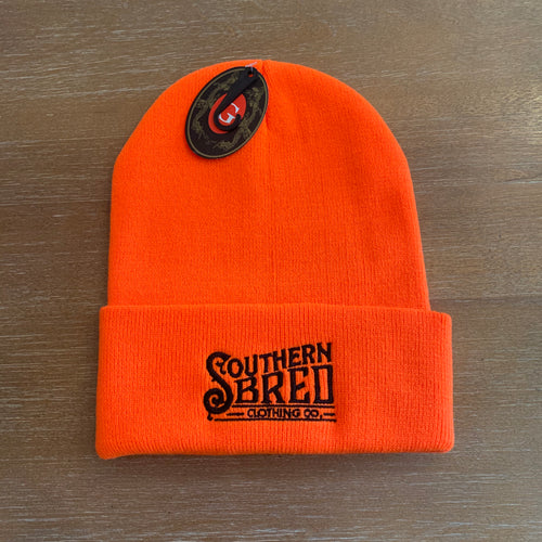 Orange Hunting Beanie